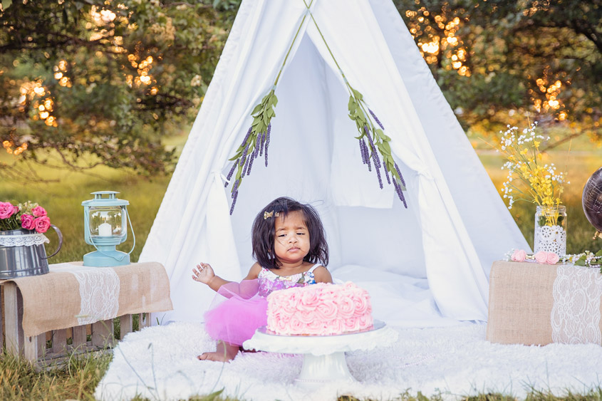 1st Birthday and Cake Smash Photoshoot - A complete DIY experience - Lovemade Handmade