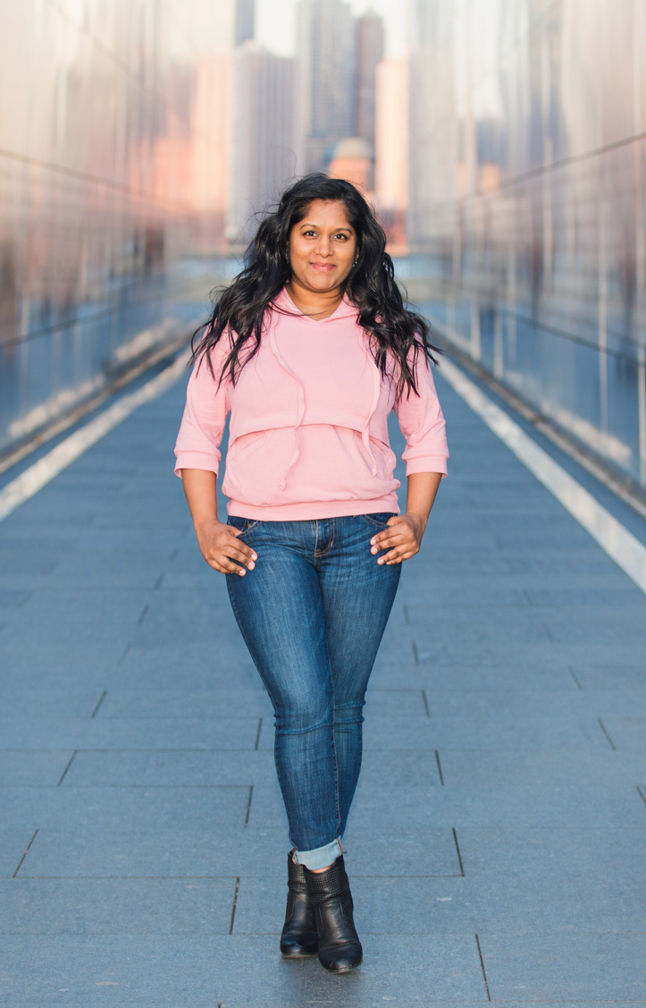Introducing the Babe Hoodie by DIBY Club - a hoodie that you can sew yourself! Check out the one I made at LOVEMADE HANDMADE.